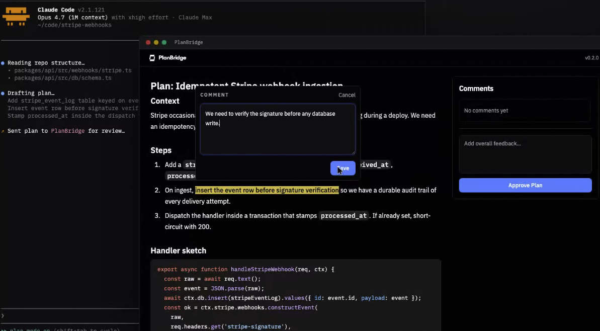 PlanBridge product preview